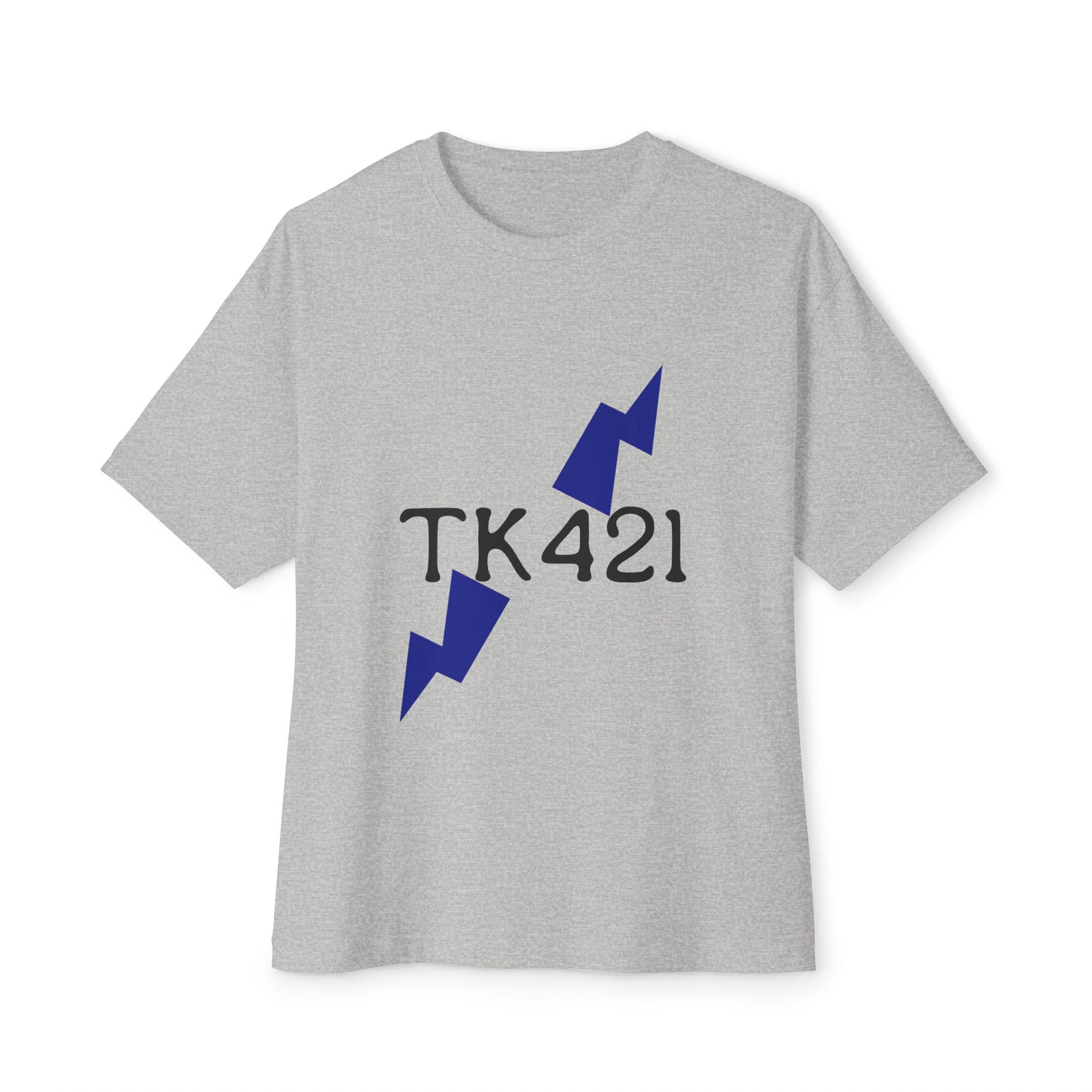 Bolt Duality Unisex Oversized Boxy tee Printify