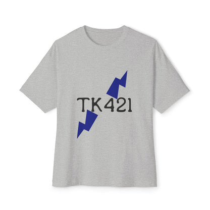 Bolt Duality Unisex Oversized Boxy tee Printify