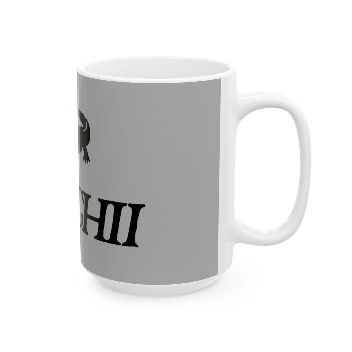 Red Typography Ceramic Mug, (11oz, 15oz) - snazzymerch