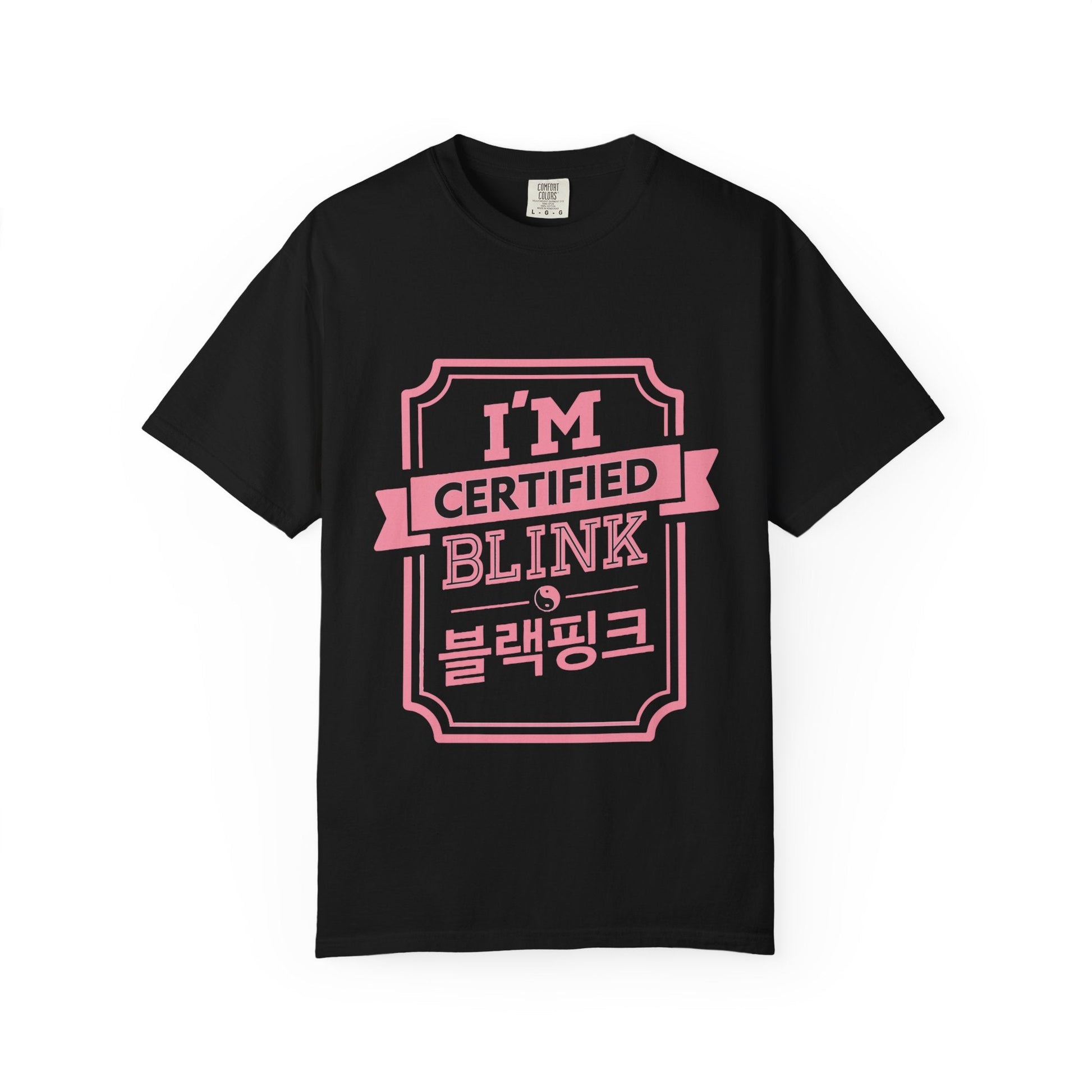 Certified BLINK Badge – Dyed T-shirt Printify