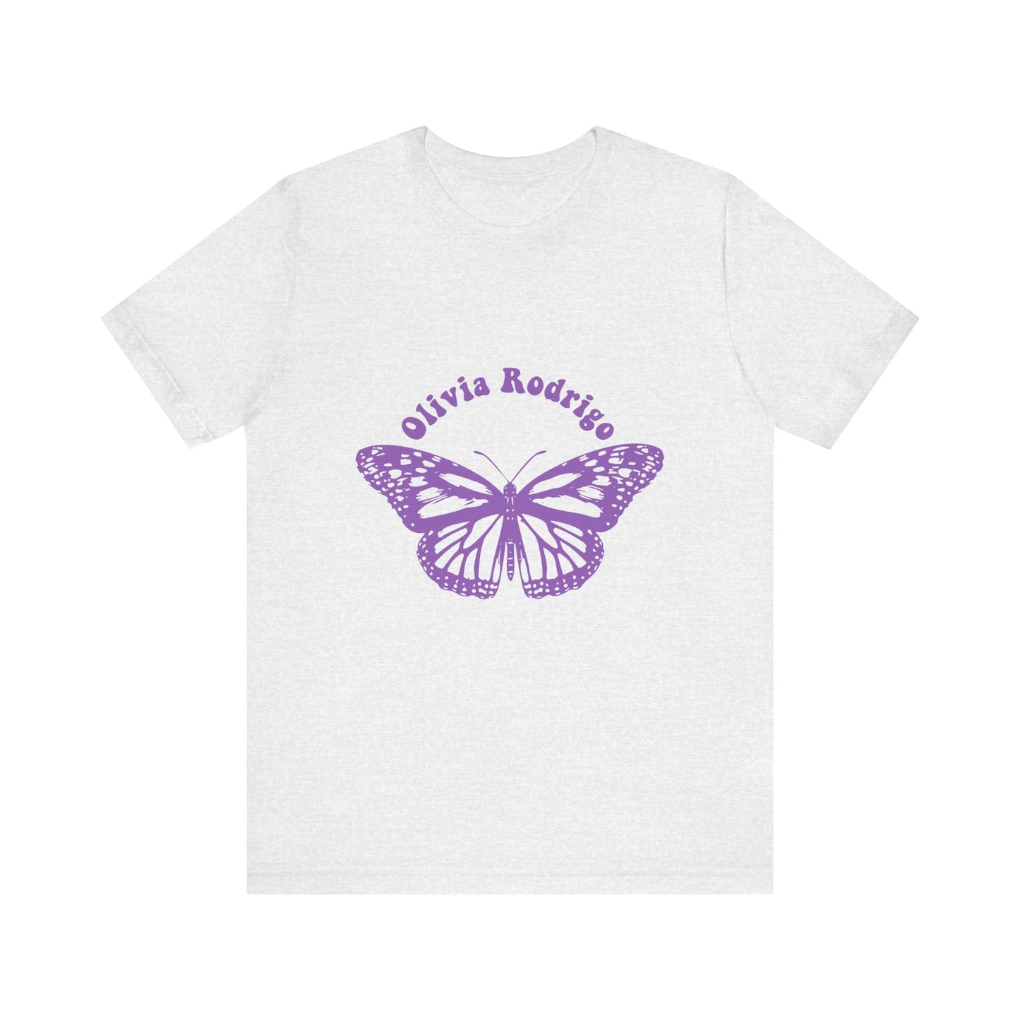 Olivia Rodrigo Unisex Jersey Short Sleeve Tee - With Butterfly Printify