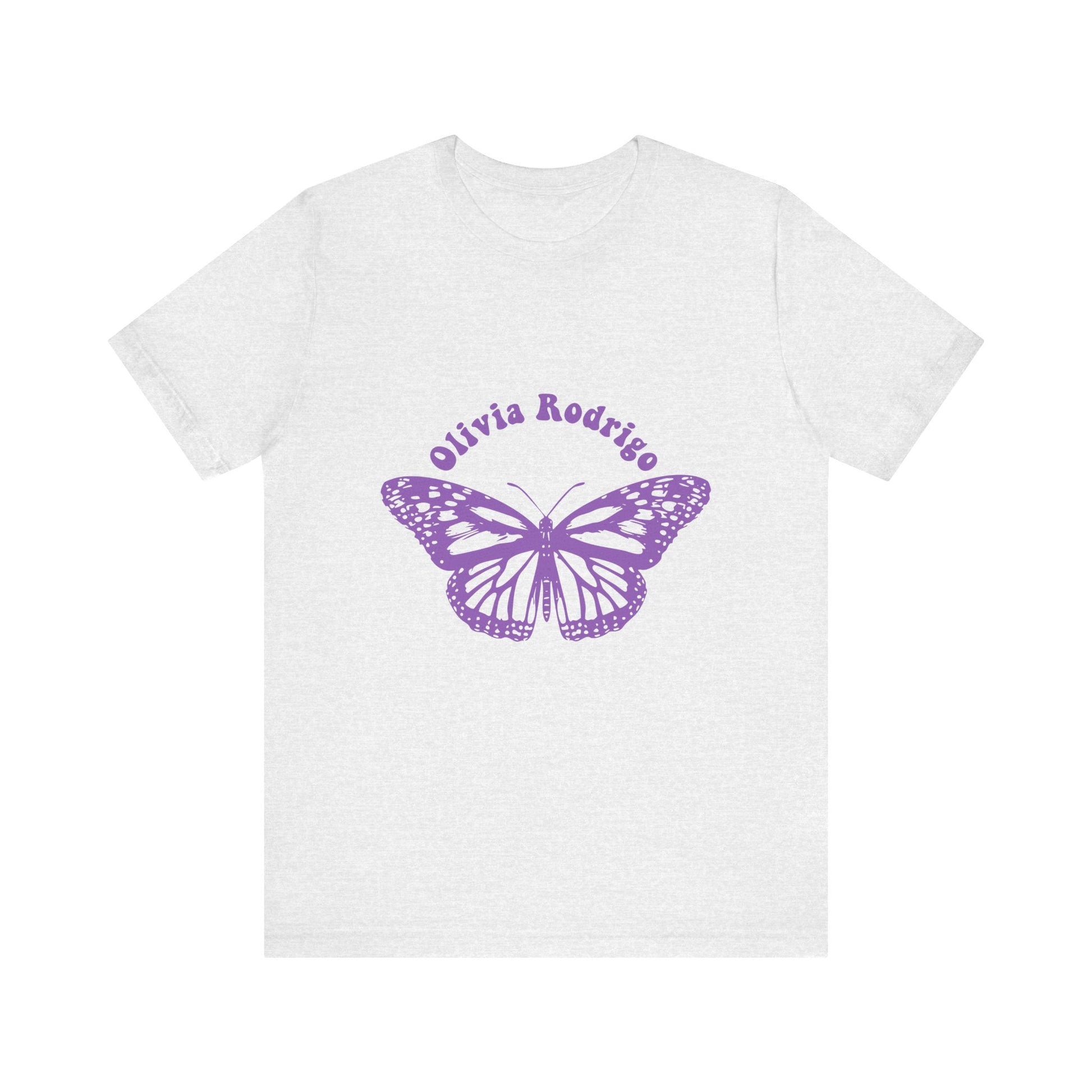 Olivia Rodrigo Unisex Jersey Short Sleeve Tee - With Butterfly Printify
