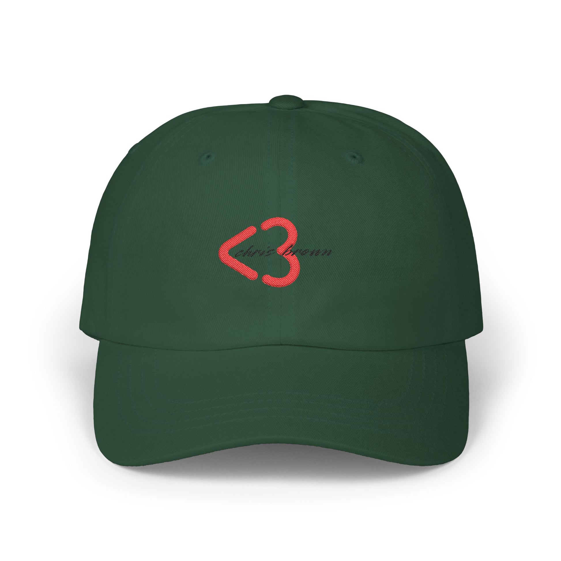 Minimal Heart Icon Classic Dad Cap - snazzymerch