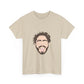 Minimalist Tongue Out Cartoon Face Unisex Heavy cotton Tee Printify