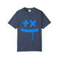 Ed Sheeran Smiley Dyed T-Shirt | Vintage Comfort