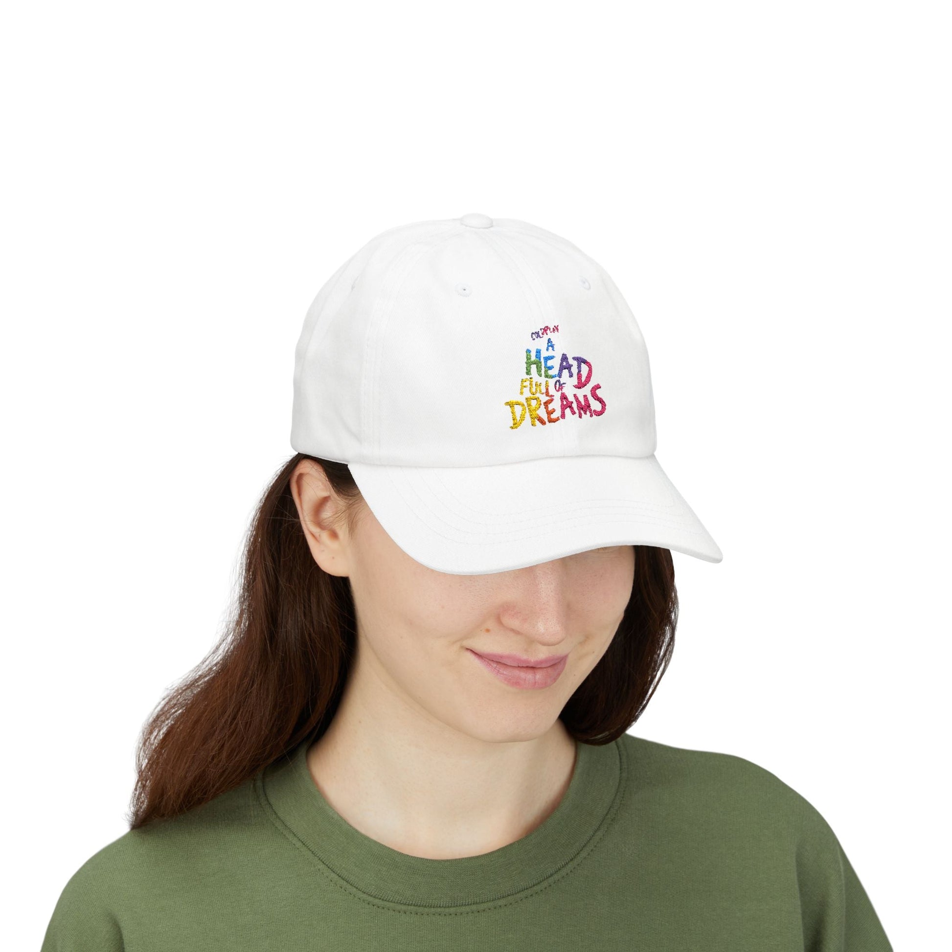 Classic Dad Cap — Coldplay’s Iconic A Head Full of Dreams Printify