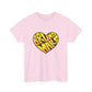 Loud Love Retro Heart Unisex Heavy cotton Tee Printify