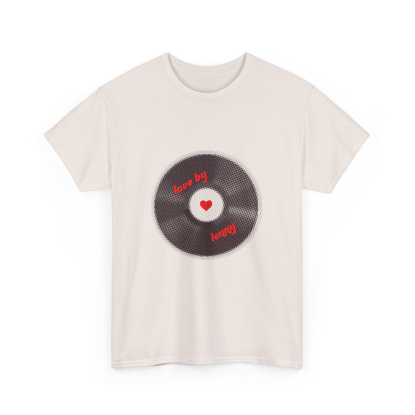 Vinyl Love Spin Unisex Heavy cotton tee Printify