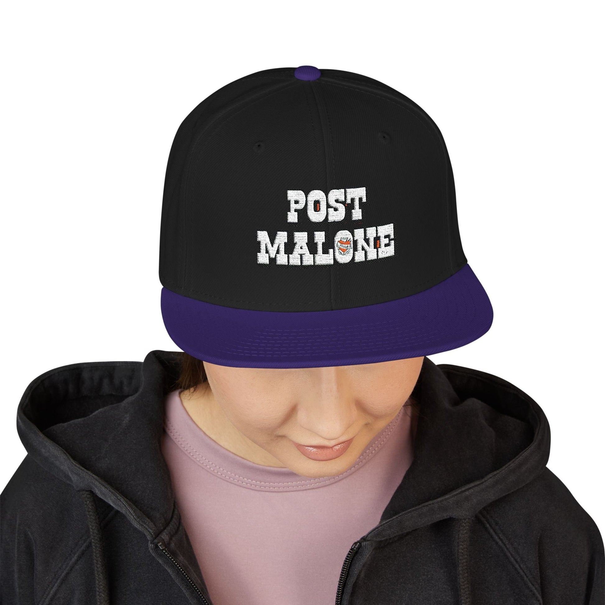 Snapback (Embroidery) – Post Melone Bold Design Printify