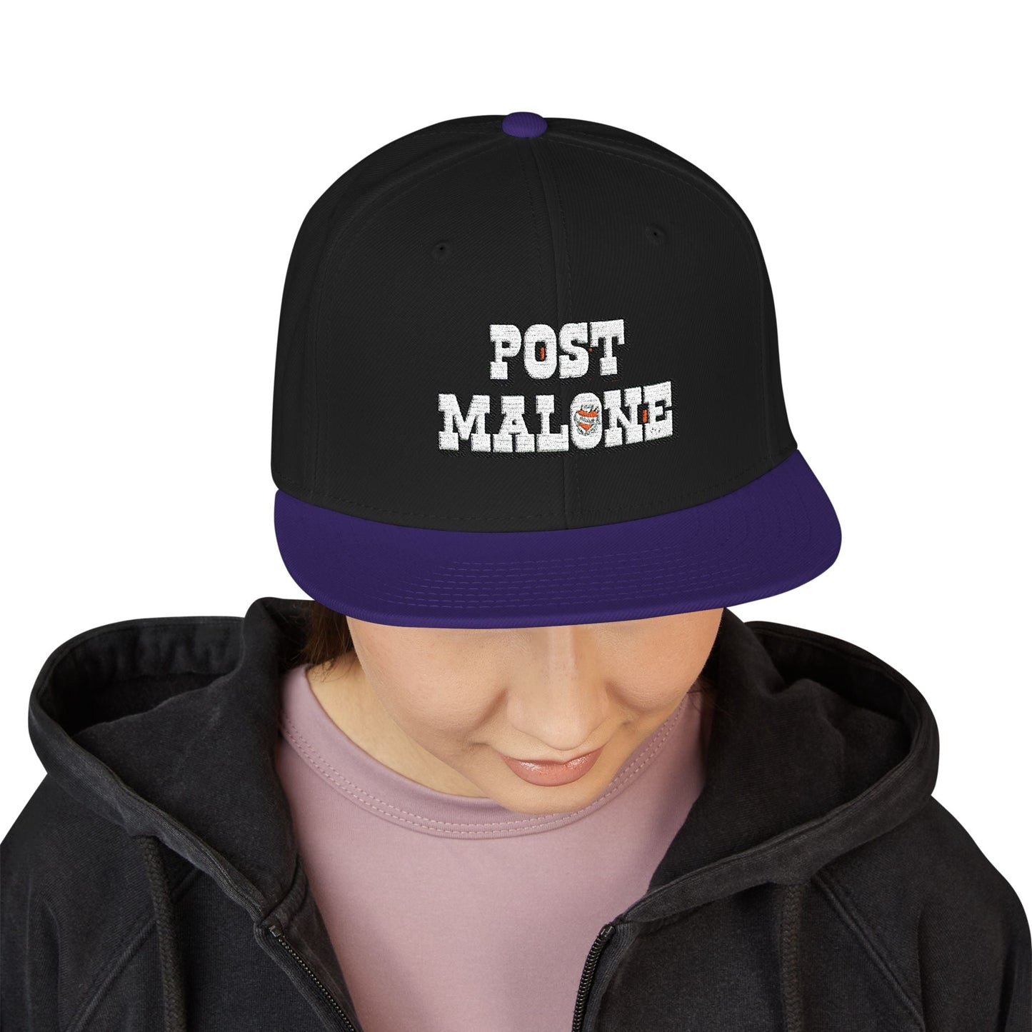 Snapback (Embroidery) – Post Malone Bold Design Printify