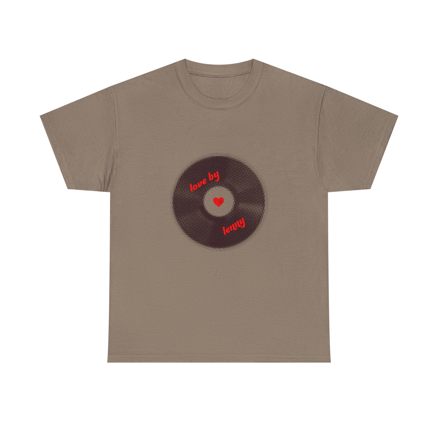 Vinyl Love Spin Unisex Heavy cotton tee Printify