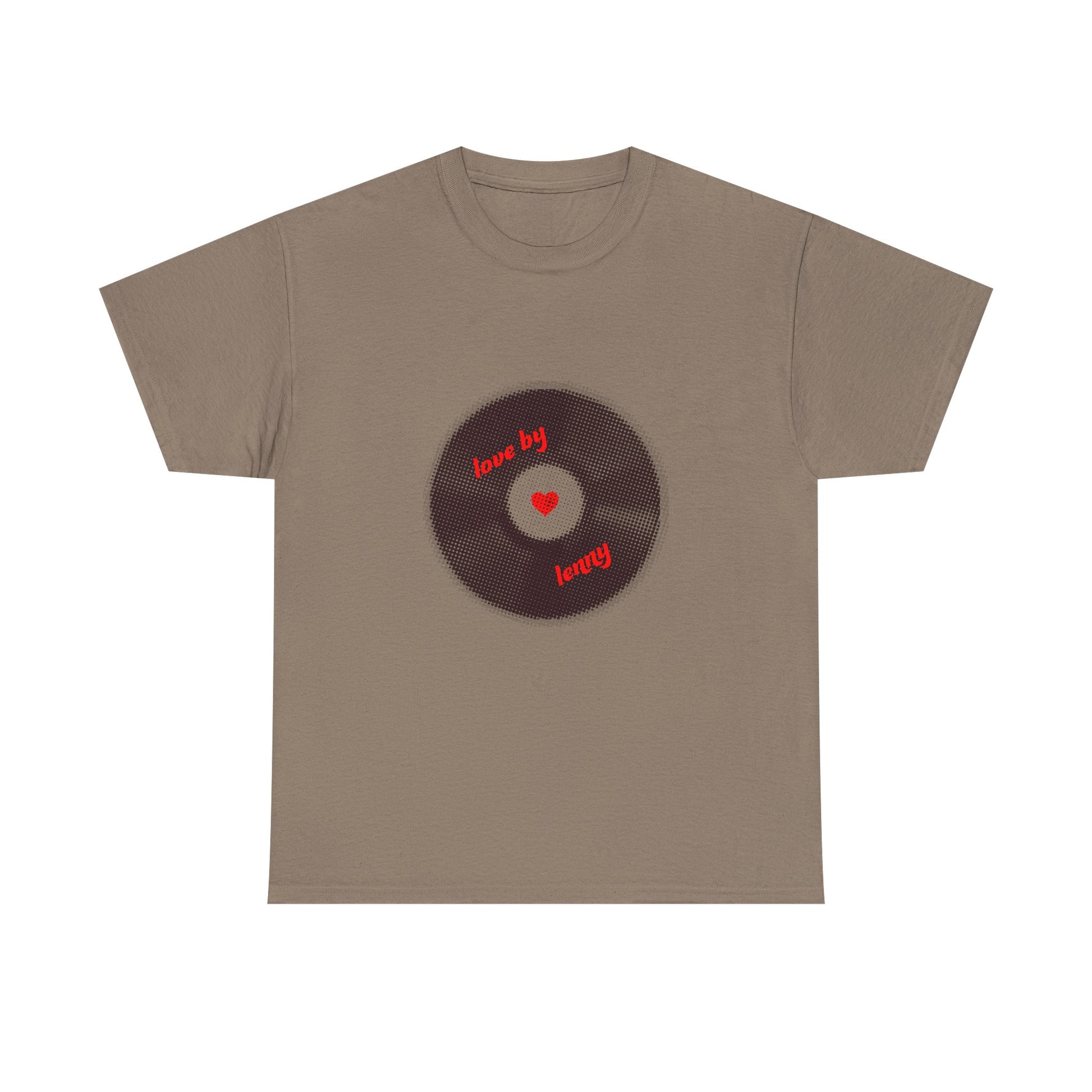 Vinyl Love Spin Unisex Heavy cotton tee Printify
