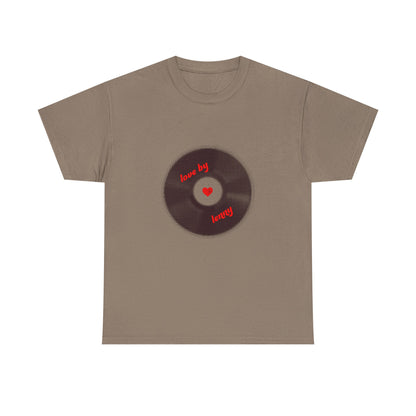 Vinyl Love Spin Unisex Heavy cotton tee Printify