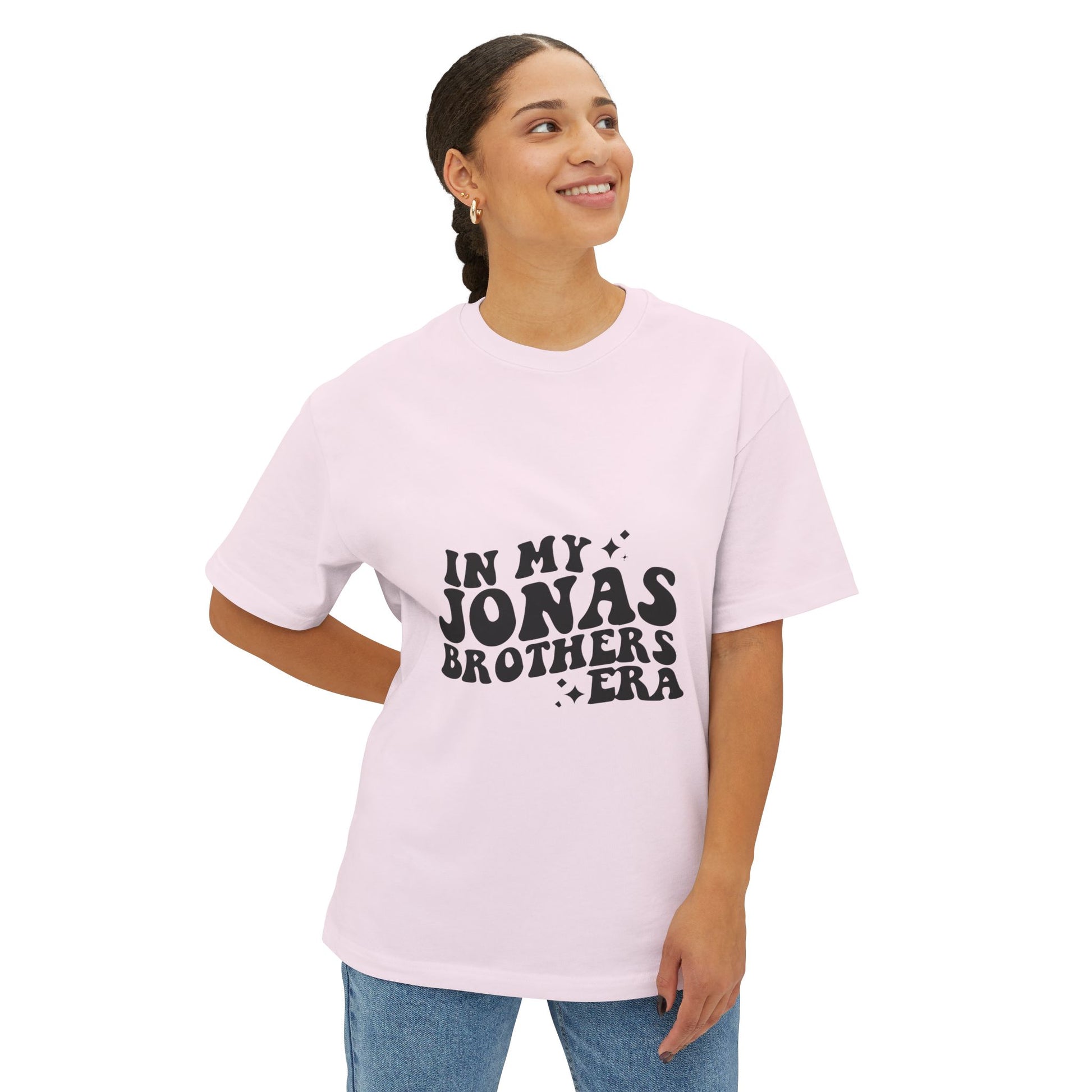 Color Dot Retro Unisex Oversized Boxy Tee - snazzymerch