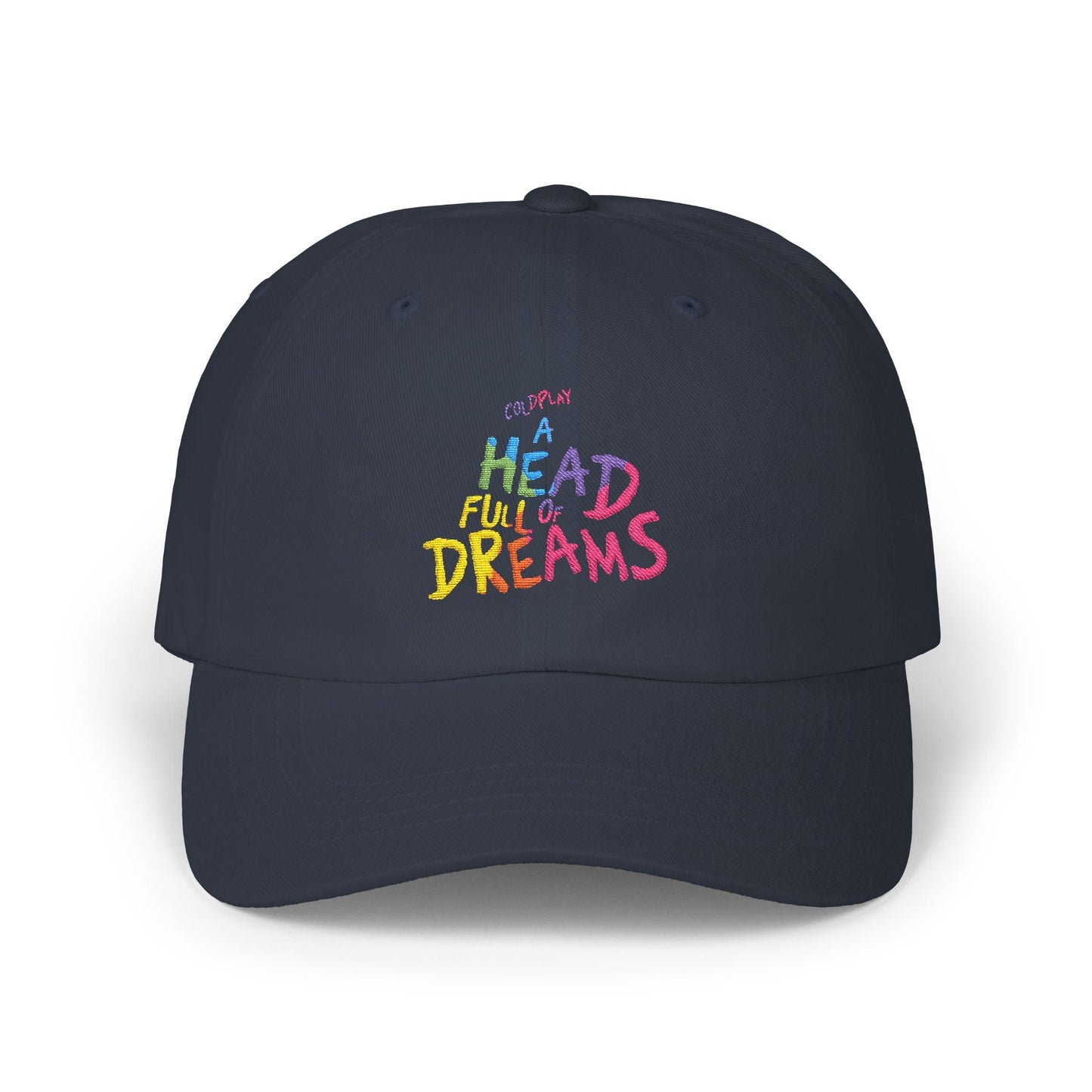 Classic Dad Cap — Coldplay’s Iconic A Head Full of Dreams Printify