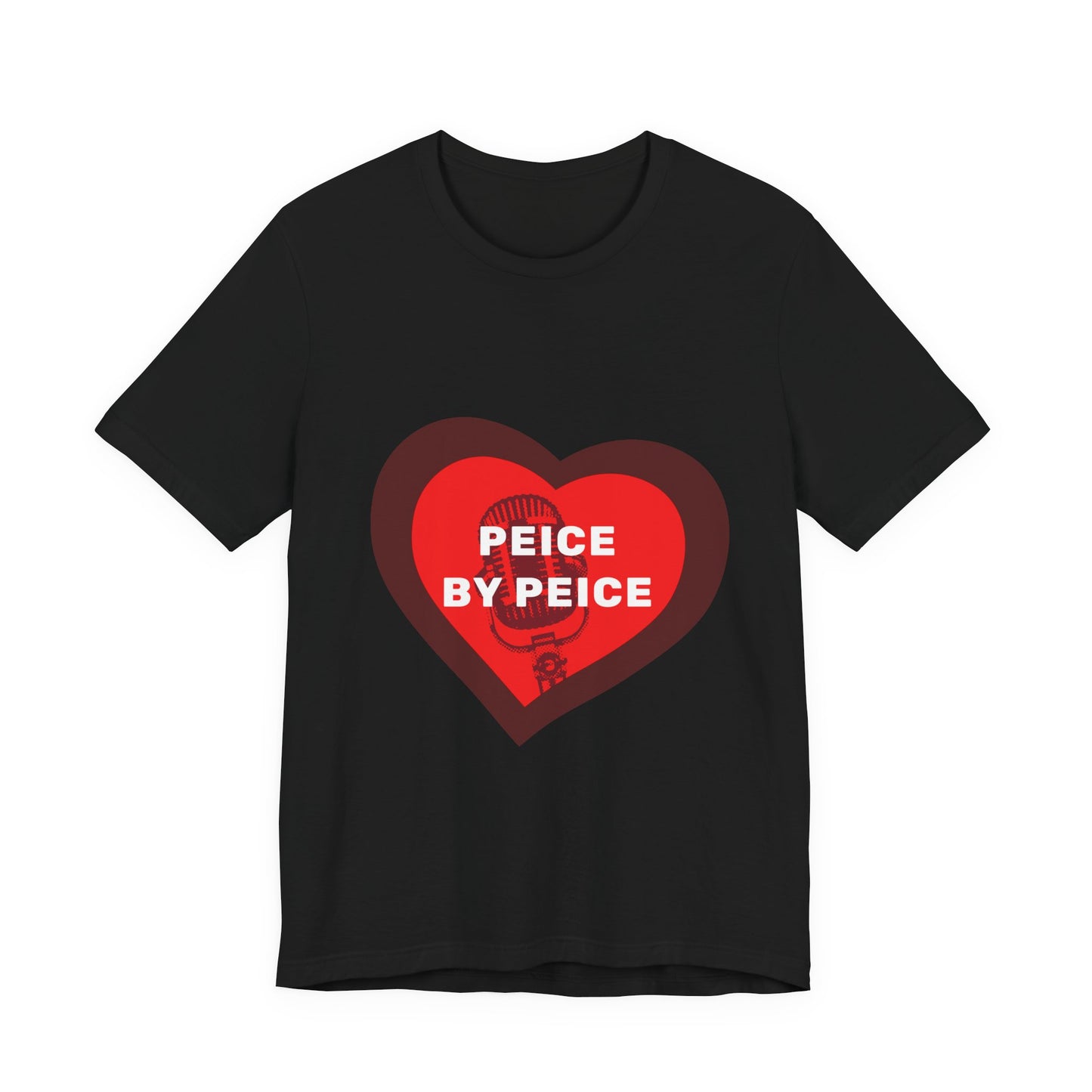 Piece by Piece Mic Drop Unisex Jersey short sleeve tee Printify