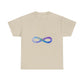 Cosmic Infinity Loop Unisex Cotton Tee Printify