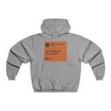 Music Quote Card Men's NUBLEND® Hooded Sweatshirt - snazzymerch