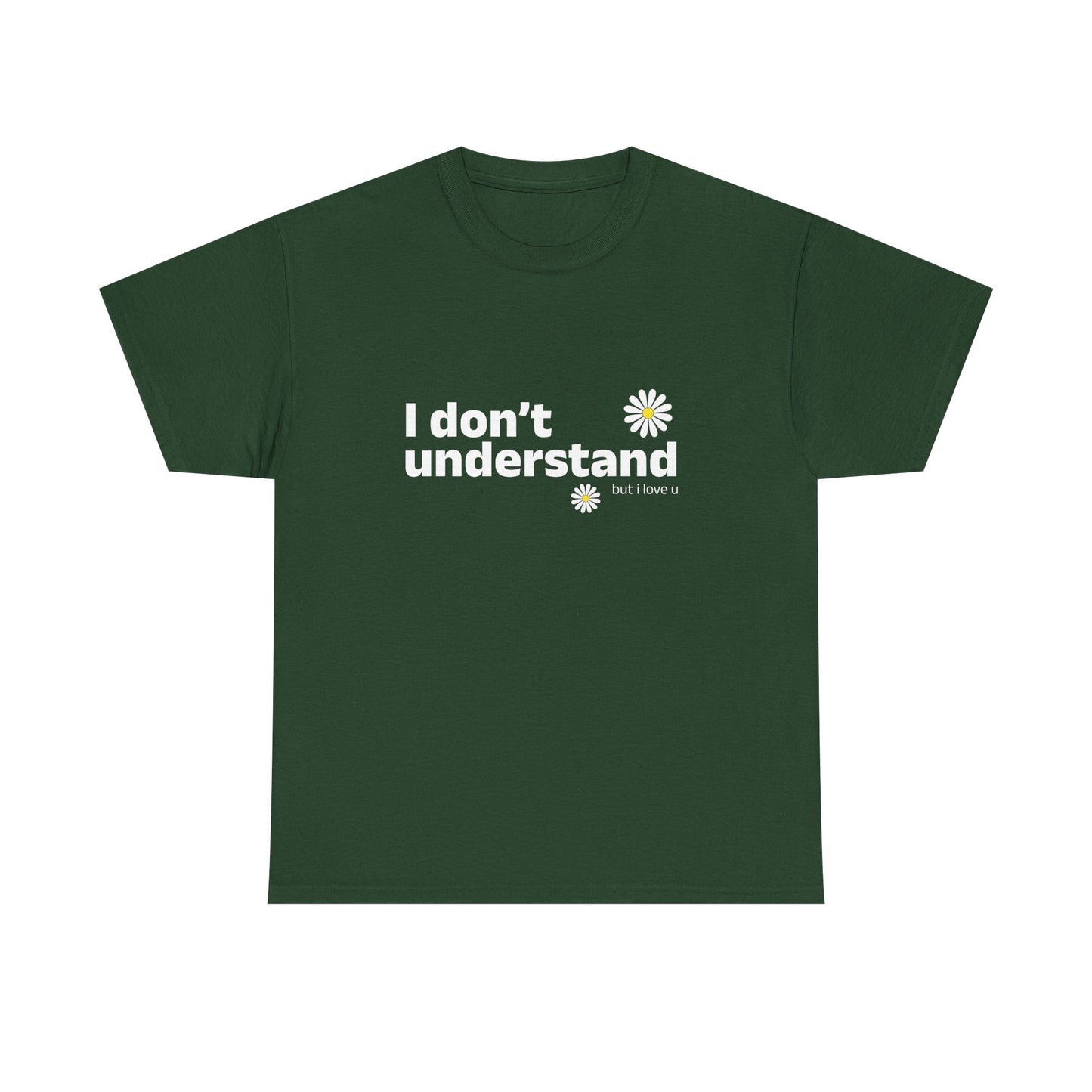 I Don’t Understand Unisex Heavy Cotton Tee - snazzymerch