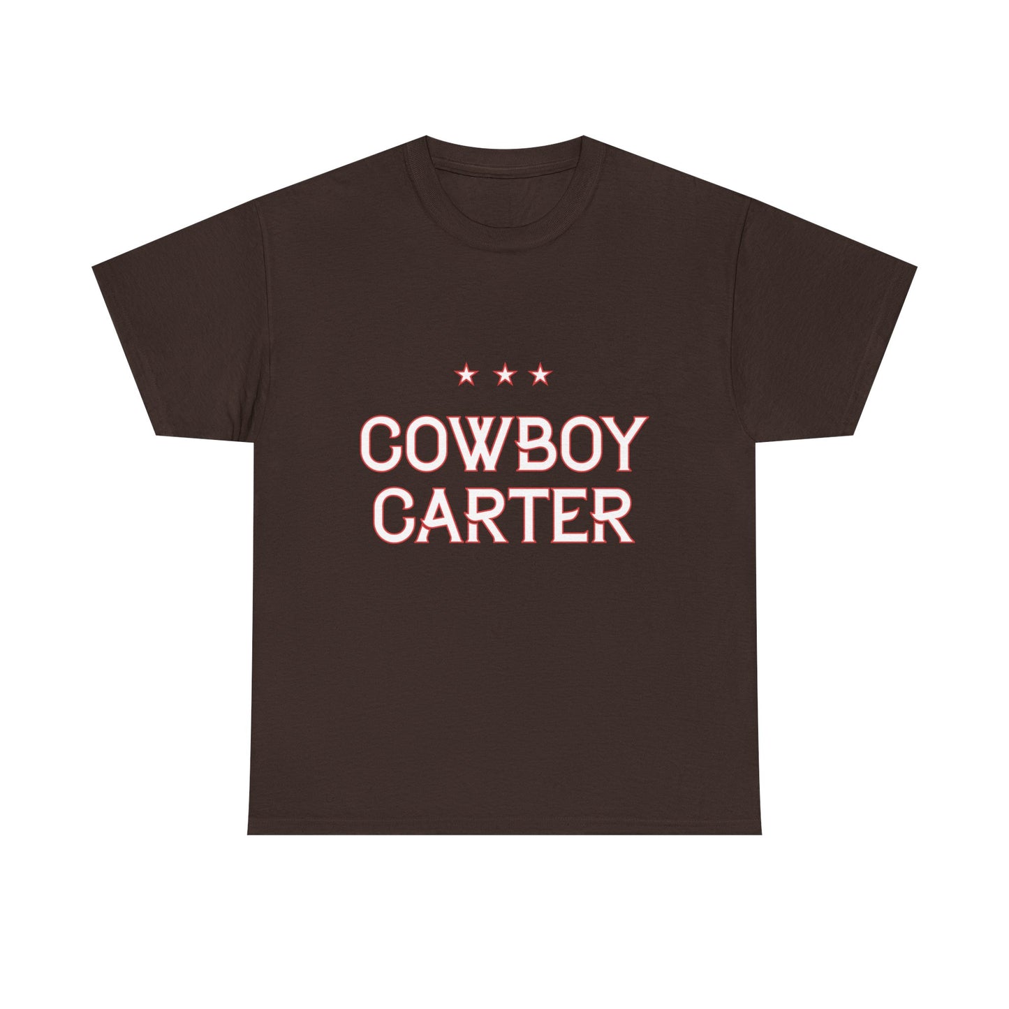 Western Cowboy Unisex Heavy Cotton Tee - snazzymerch