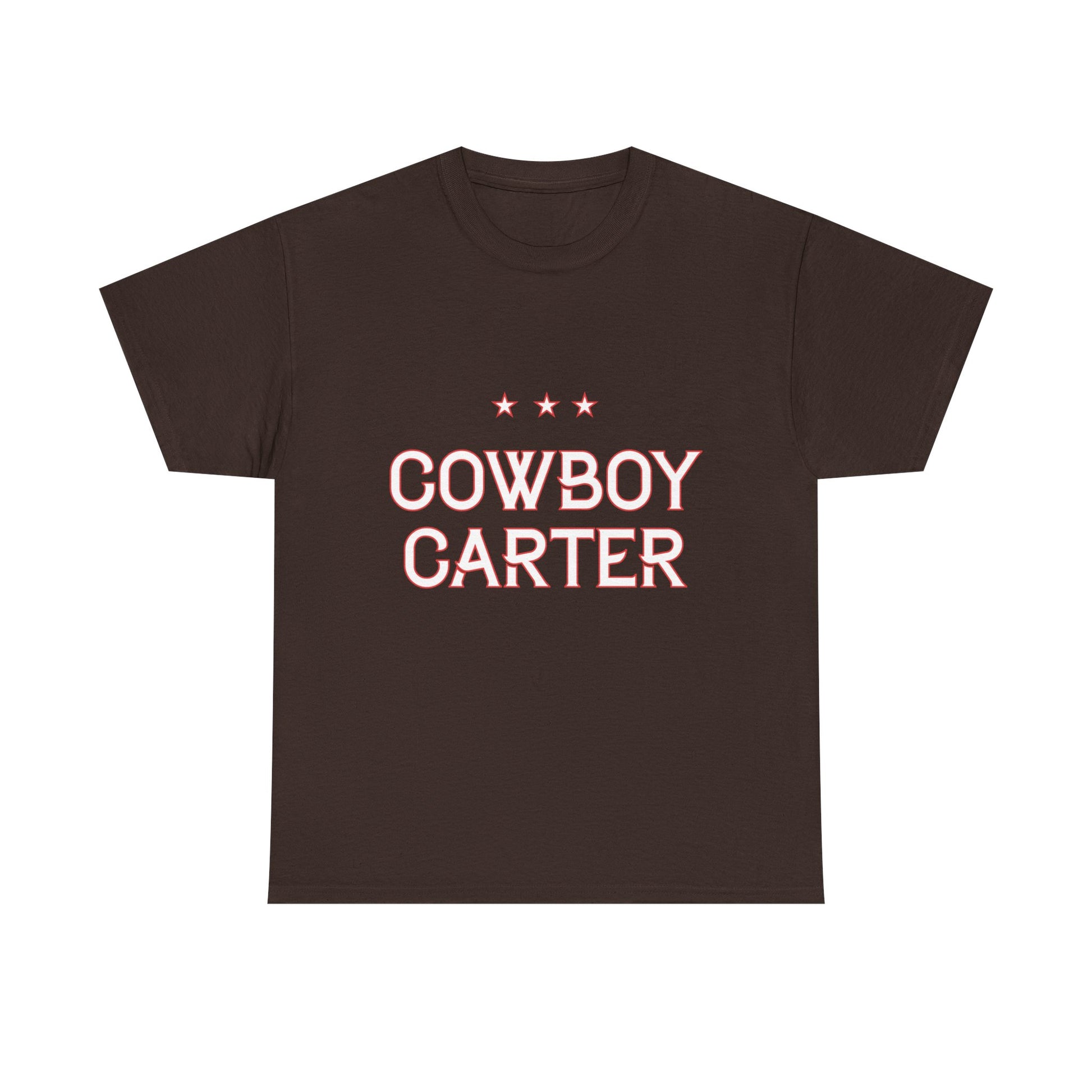 Western Cowboy Unisex Heavy Cotton Tee - snazzymerch