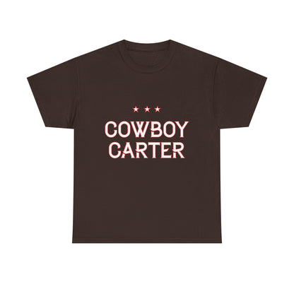 Western Cowboy Unisex Heavy Cotton Tee - snazzymerch
