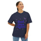 Dad Idea Right! Star & Butterfly-Oversized Tee Printify
