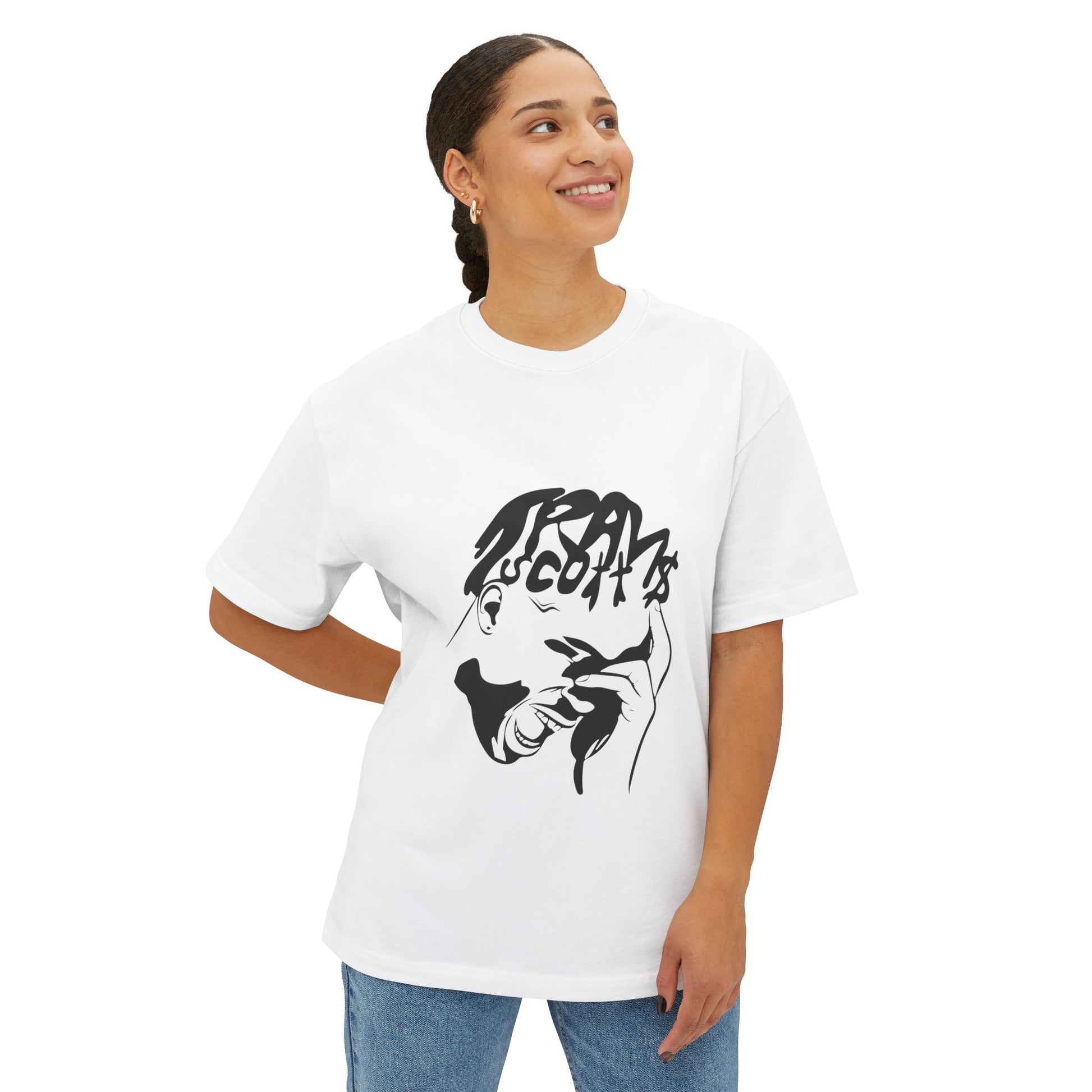 Stargazer Unisex Oversized Boxy Tee - snazzymerch