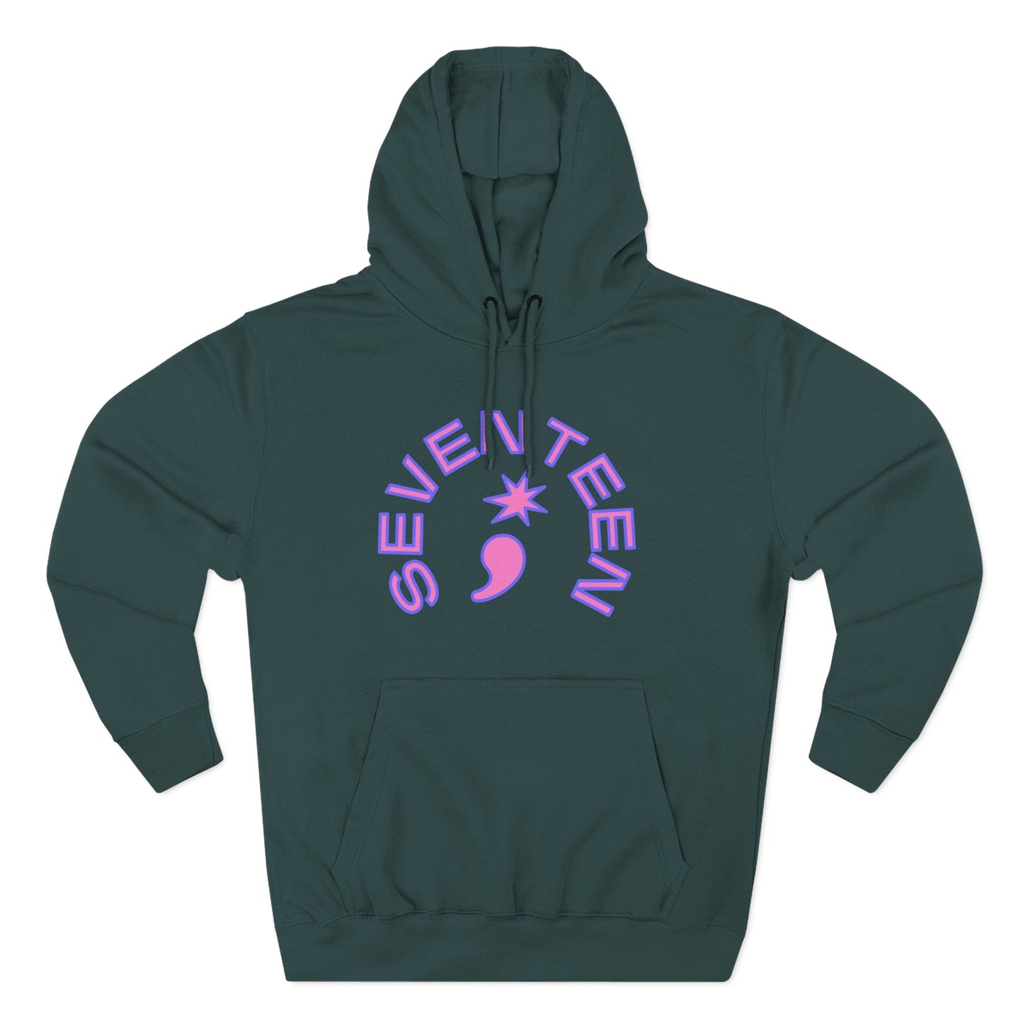 Arc Star Seventeen Three-Panel Fleece Hoodie - snazzymerch