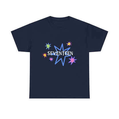 Starlight Seventeen Unisex Heavy Cotton Tee - snazzymerch