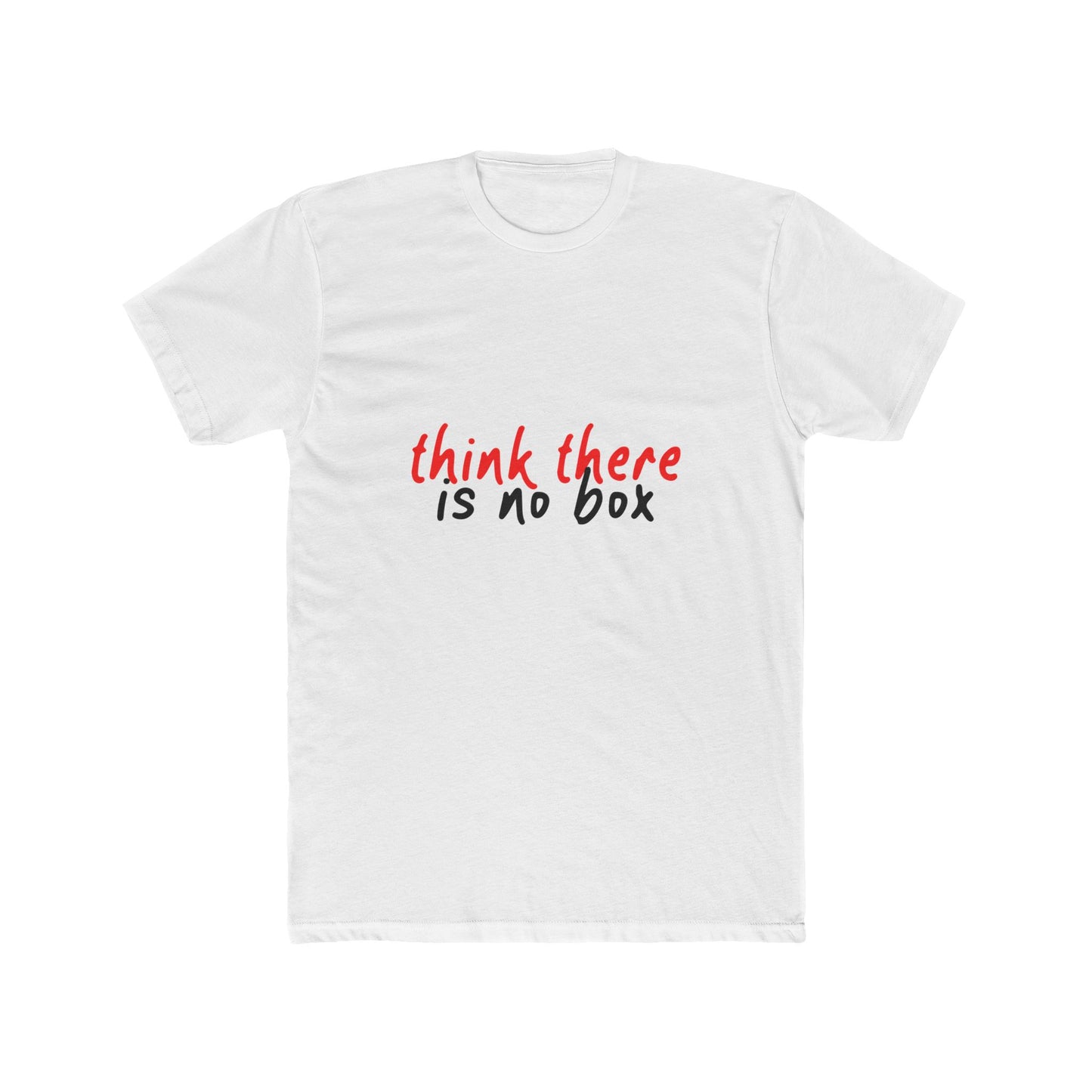 Think There Handwritten Unisex Cotton Tee - snazzymerch