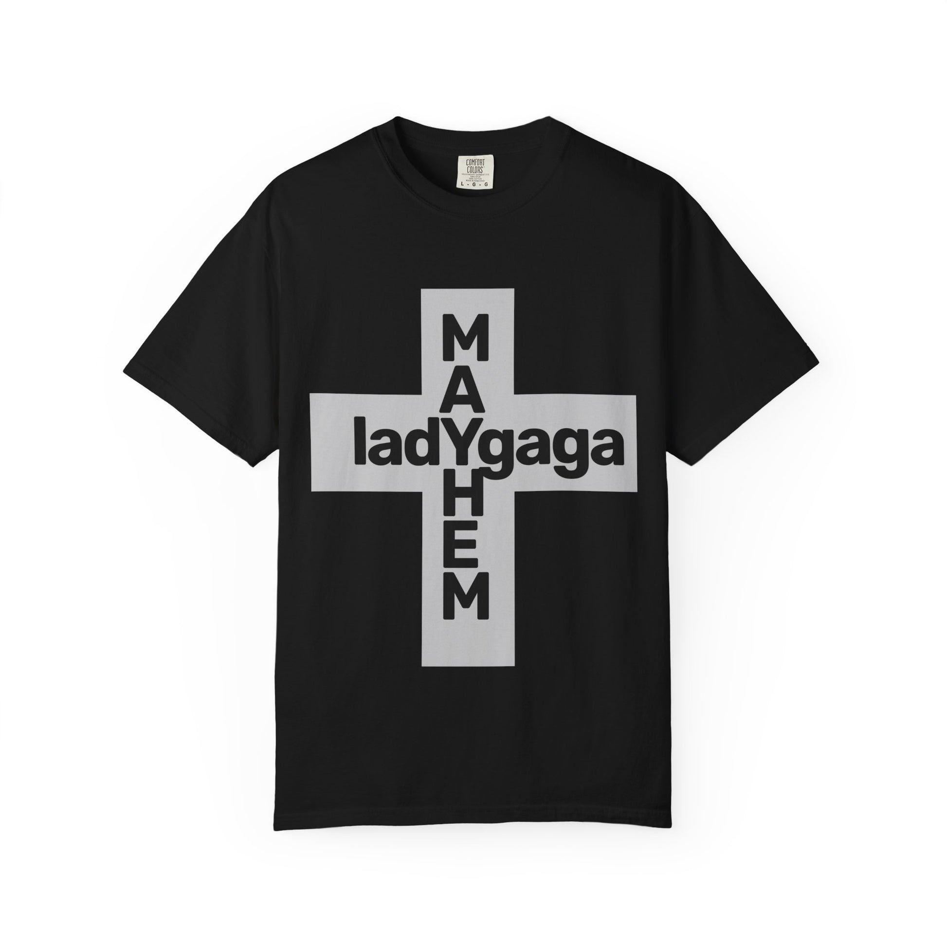 Lady Cross Mayhem-Unisex Dyed Tshirt Printify