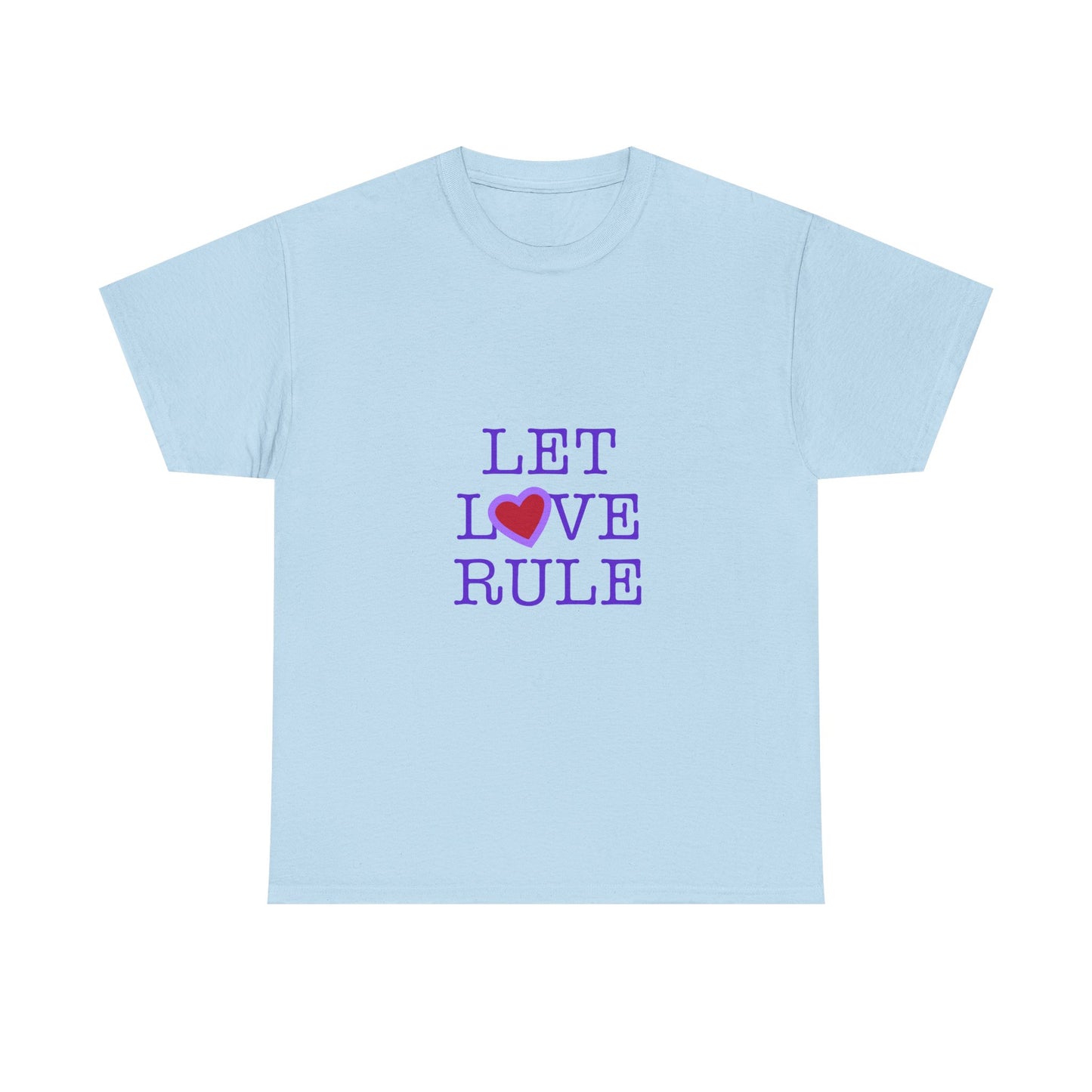 Let Love Rule (Remix) Unisex Heavy cotton tee Printify
