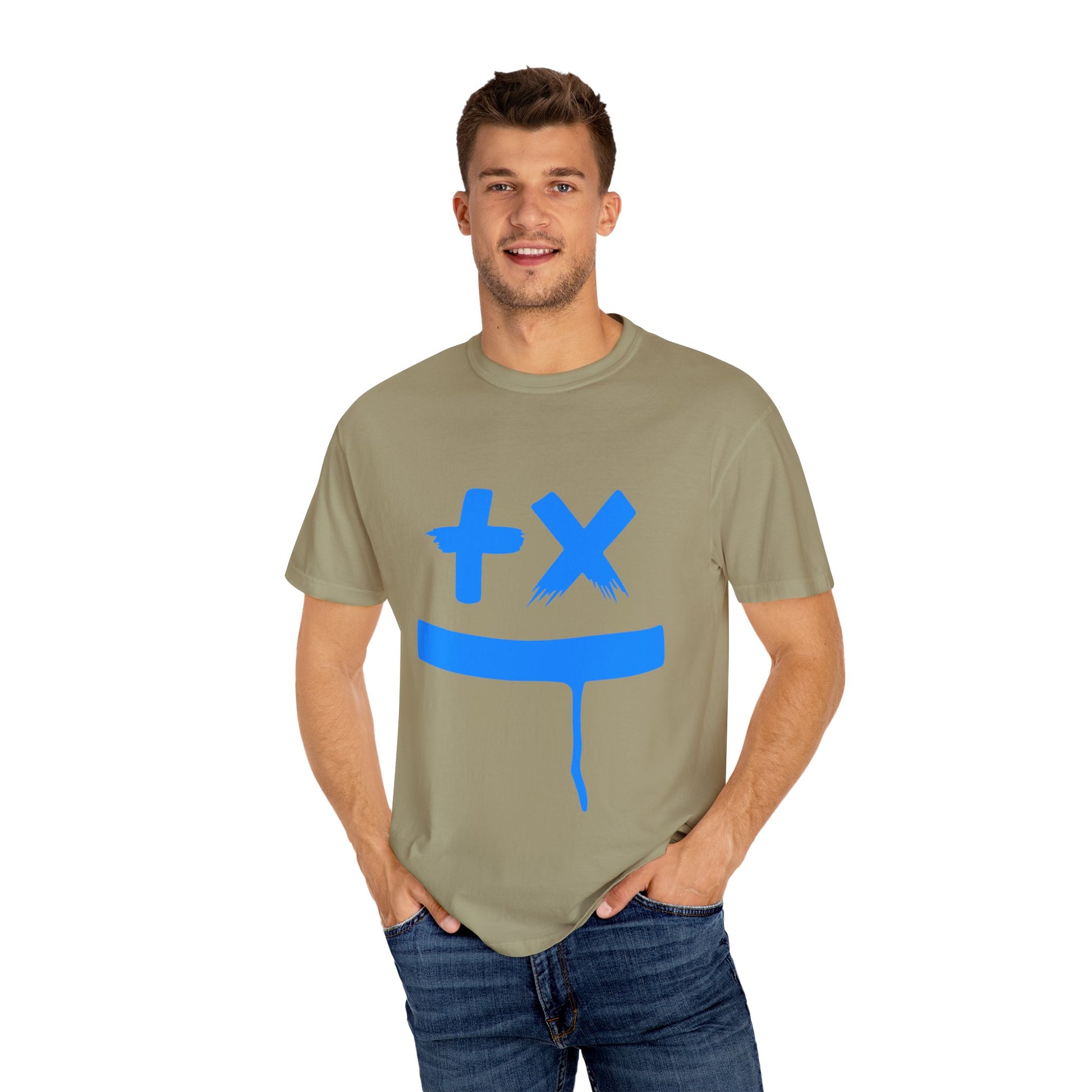 Ed Sheeran Smiley Dyed T-Shirt | Vintage Comfort