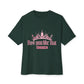 BP Crown Logo – Oversized Boxy Tee Printify