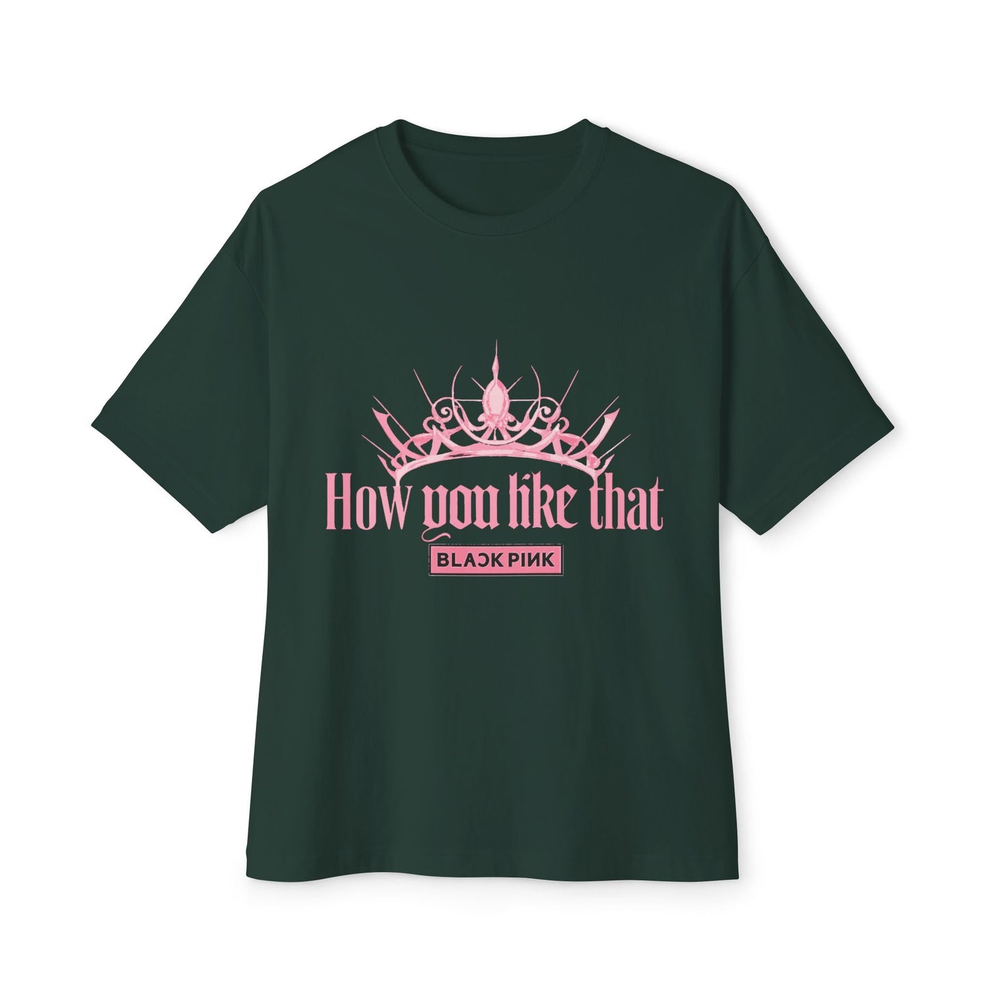 BP Crown Logo – Oversized Boxy Tee Printify