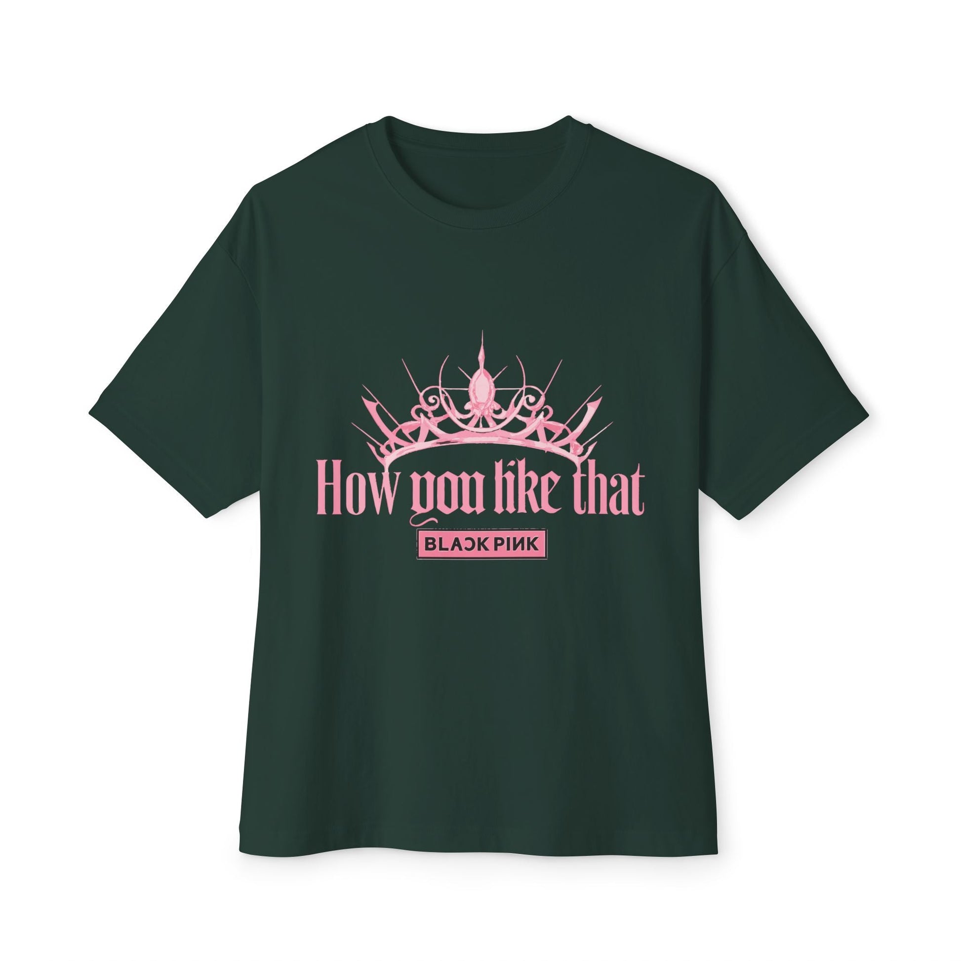 BP Crown Logo – Oversized Boxy Tee Printify