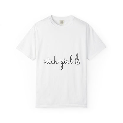 Retro Font Unisex Garment-Dyed T-shirt - snazzymerch
