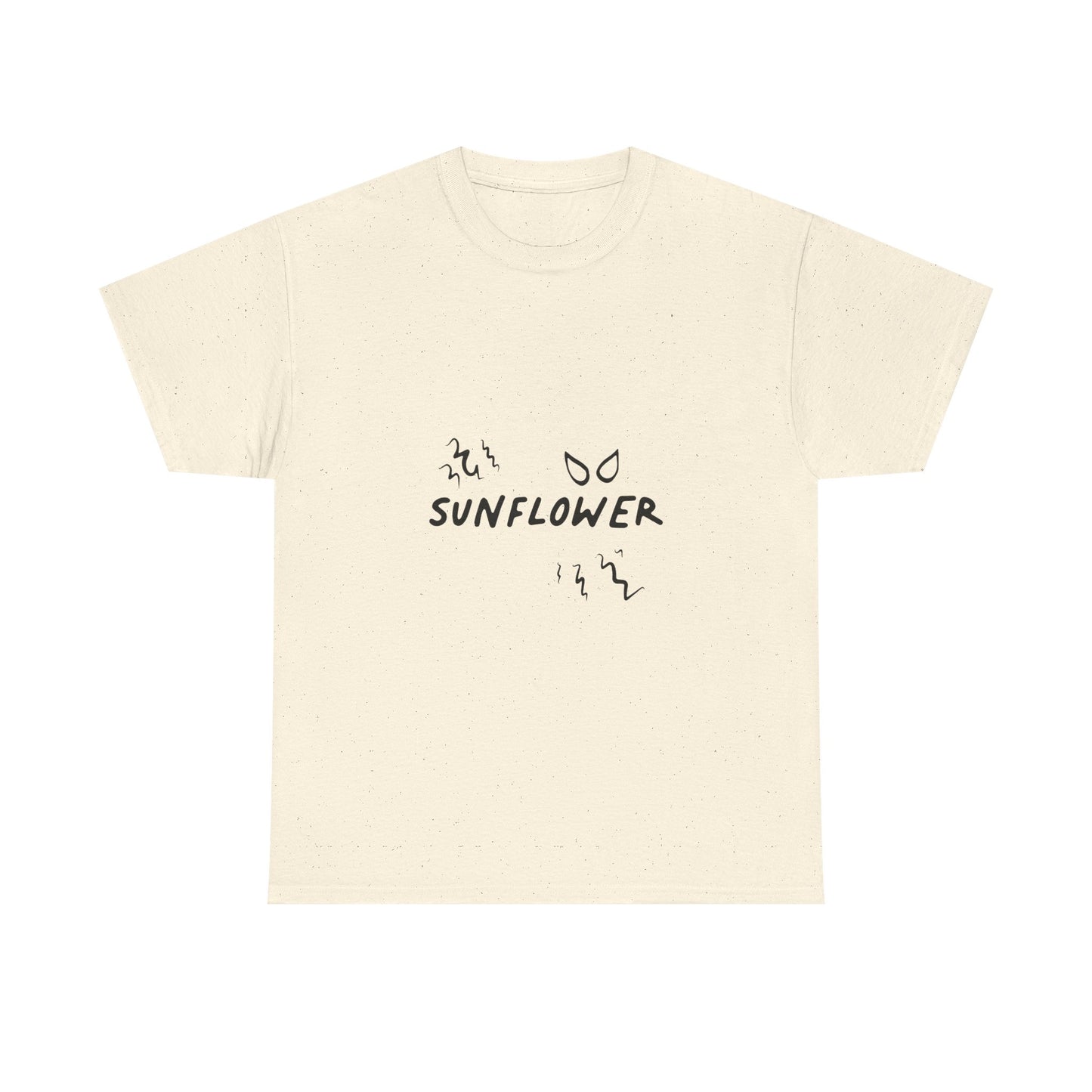 Yellow Barbed Wire Disc Unisex Heavy cotton Tee Printify