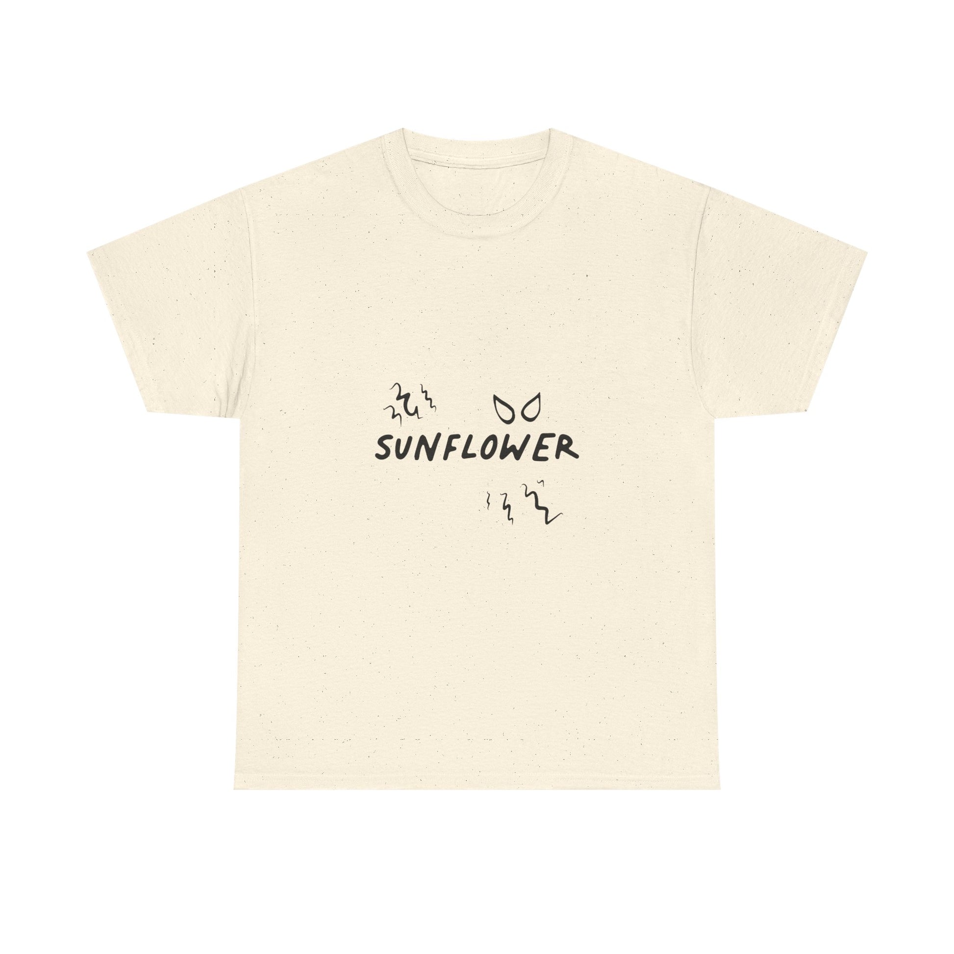 Yellow Barbed Wire Disc Unisex Heavy cotton Tee Printify