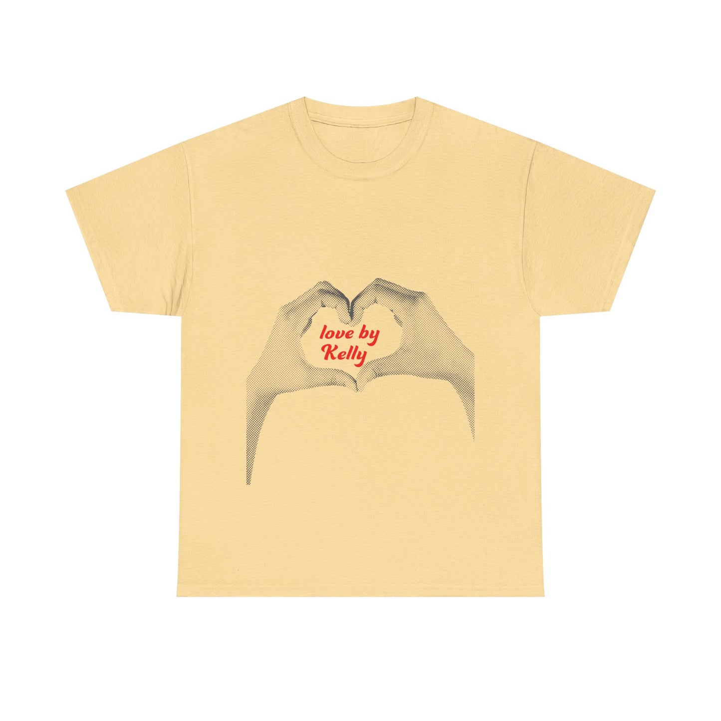 Love Echo by K Unisex Heavy cotton tee Printify