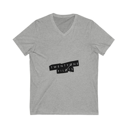 Tilted Echo Unisex Jersey Short Sleeve - snazzymerch