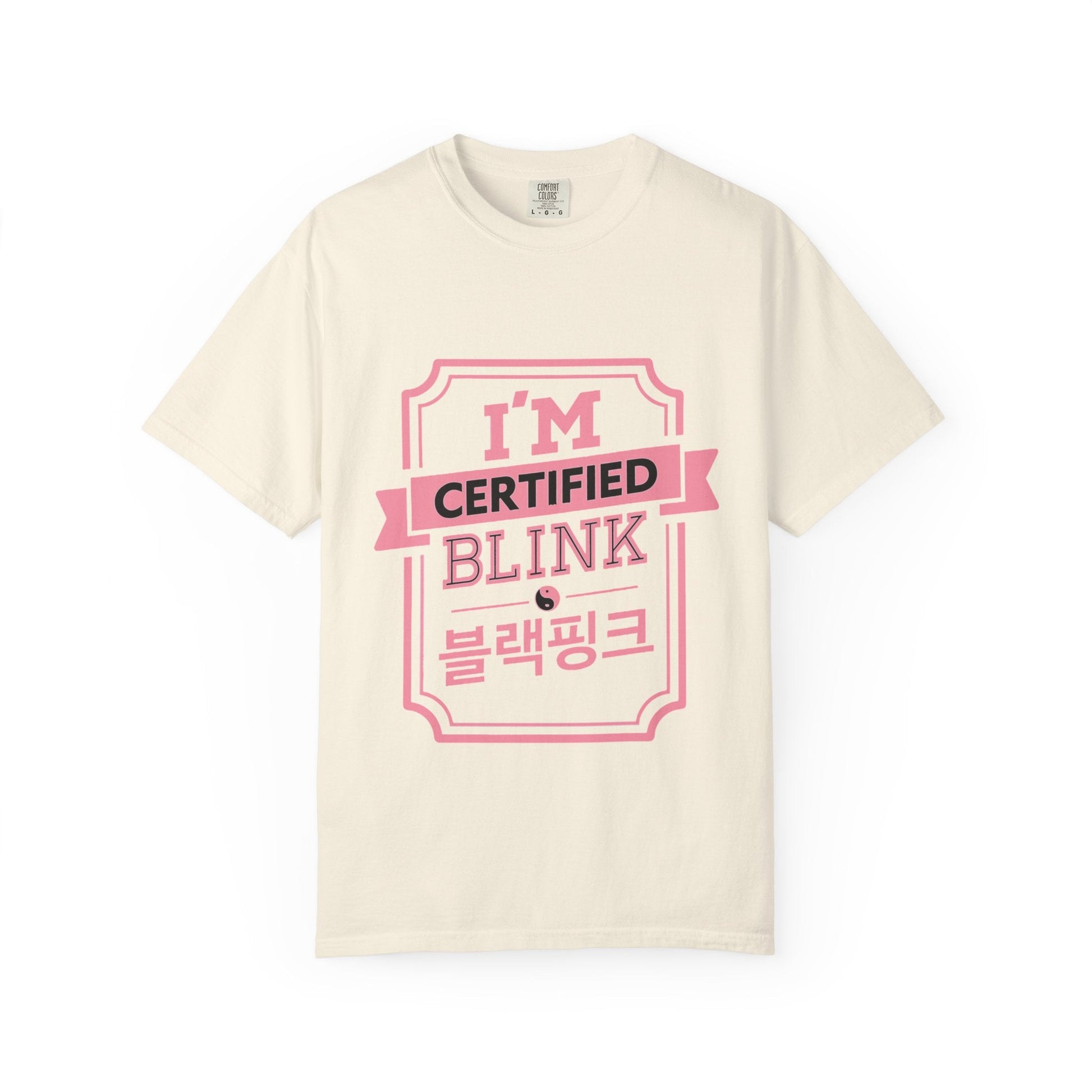 Certified BLINK Badge – Dyed T-shirt Printify