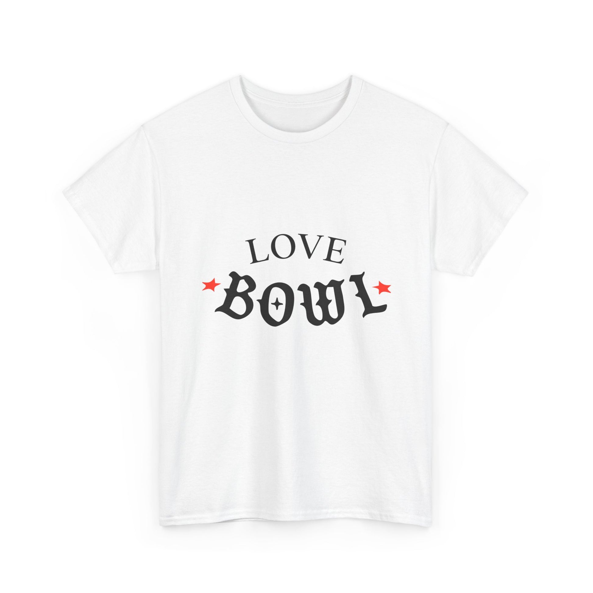 Love Bowl Retro Unisex Heavy Cotton Tee - snazzymerch