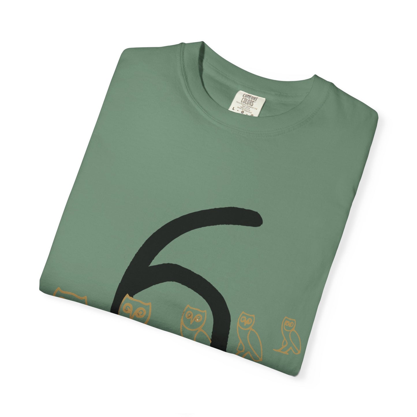 OVO Owl Evolution Dyed Tshirt Printify