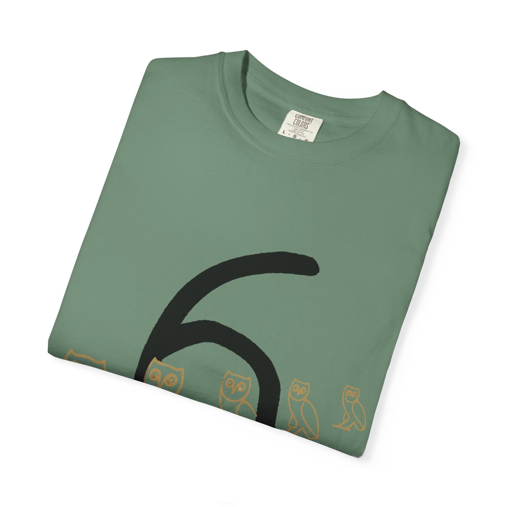 OVO Owl Evolution Dyed Tshirt Printify