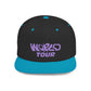 World Tour Bubble Letter- Flat Bill Snapback Printify