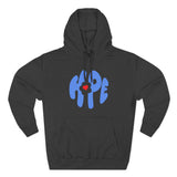 Heart of Hope Retro Three-Panel Fleece Hoodie - snazzymerch