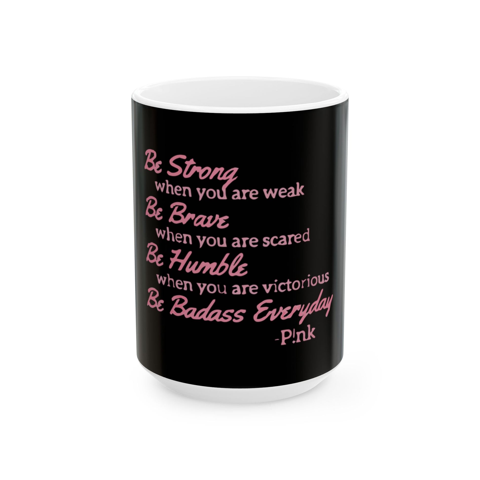 Beautiful Script Ceramic Mug, (11oz, 15oz) - snazzymerch