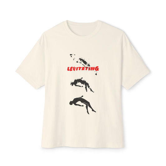 Levitating Vibes Unisex Oversized Boxy Tee - snazzymerch